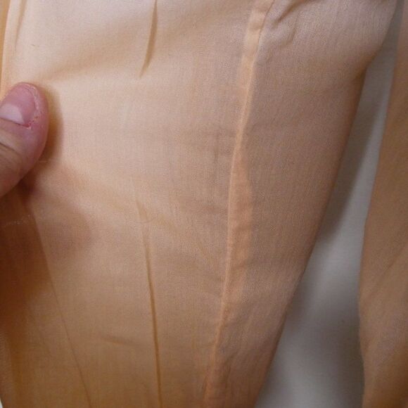 Kaaku Ombre Embroidered Boho Blouse Long Sleeve Free One Size Lightweight - Picture 5 of 10